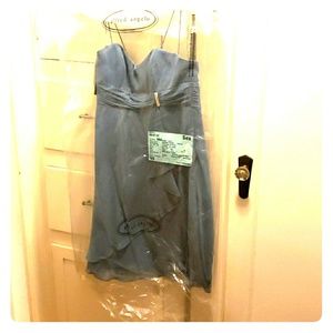 Tea length formal dress